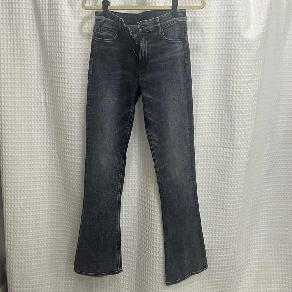 Mother The Runaway Black Jeans size 28